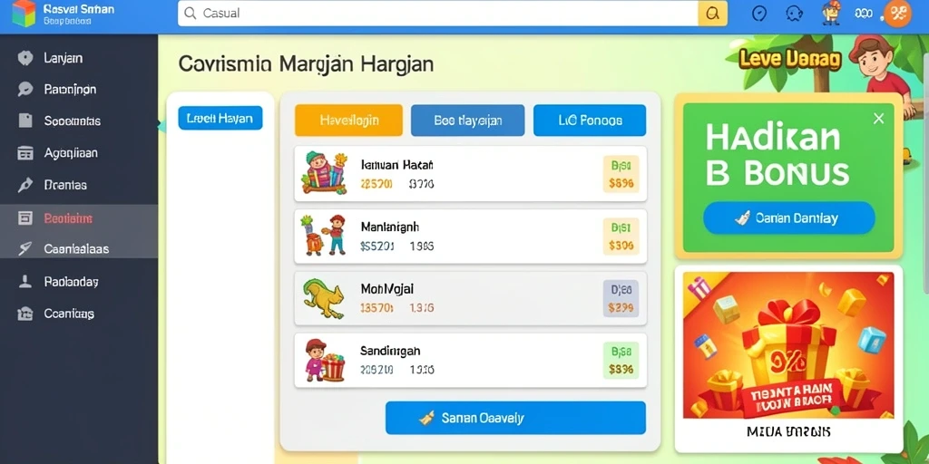 Tangkapan layar menunjukkan sistem pertarungan yang dinamis.