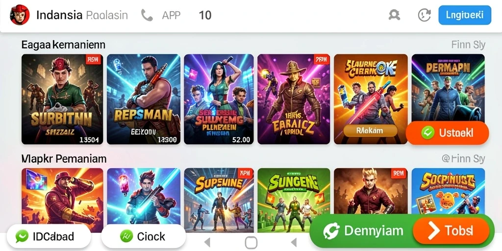 Mode permainan multiplayer yang seru untuk dimainkan bersama teman.