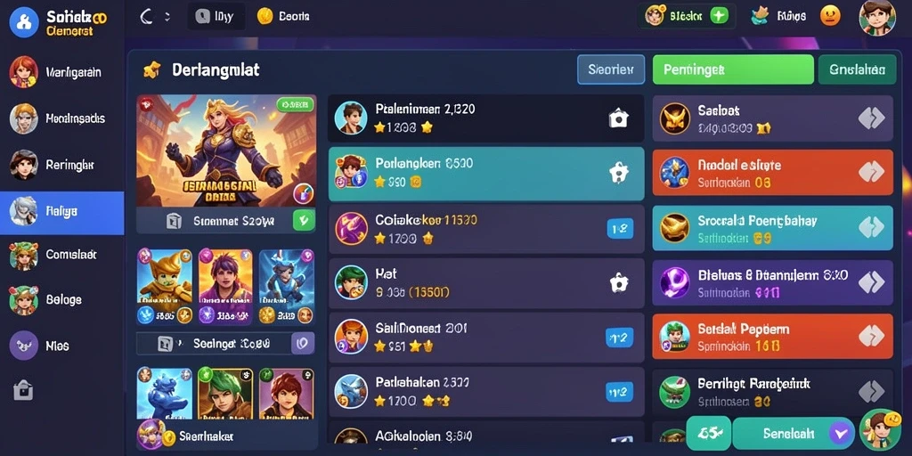 Tantangan level terbaru yang lebih menarik dan seru.