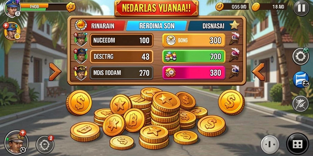 Pengalaman bermain yang mendebarkan dan seru.