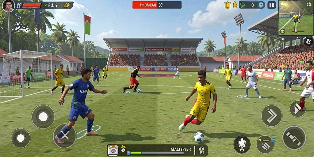 Screenshot menampilkan mode permainan tambahan yang seru.