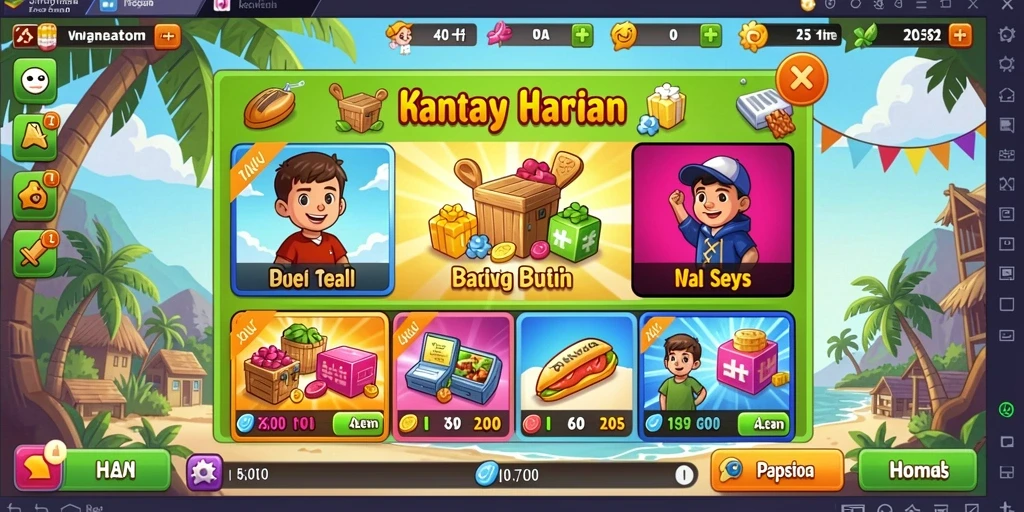 Sistem hadiah yang transparan dan adil.