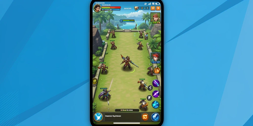 Screenshot memperlihatkan mode multiplayer yang seru.