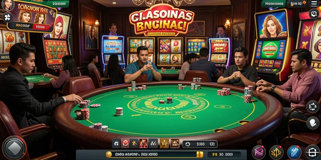 Screenshot menunjukkan salah satu level penuh tantangan di SXXPLAY.